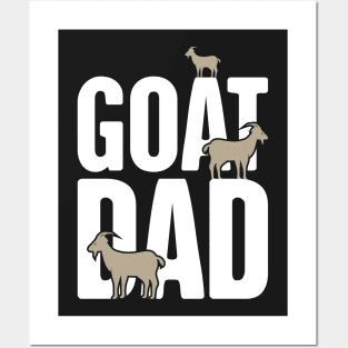 Goat Dad Posters and Art